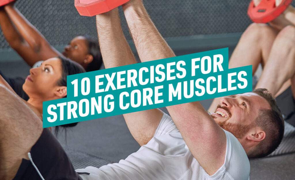 Strengthen your core muscles. Create the optimal conditions for strong core muscles with targeted exercises.