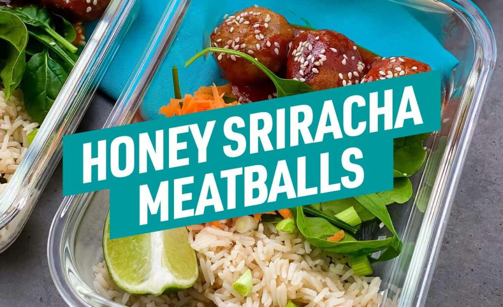Our Honey Sriracha Meatballs are low in fat, and full of sweet and spicy flavour. This recipe takes less than 30 minutes from start to finish, making it perfect for a midweek dinner.