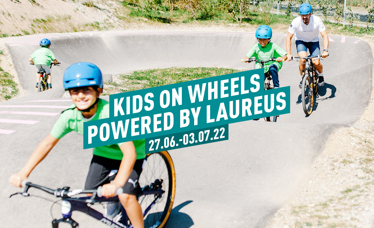 Kids on wheels powered by Laureus