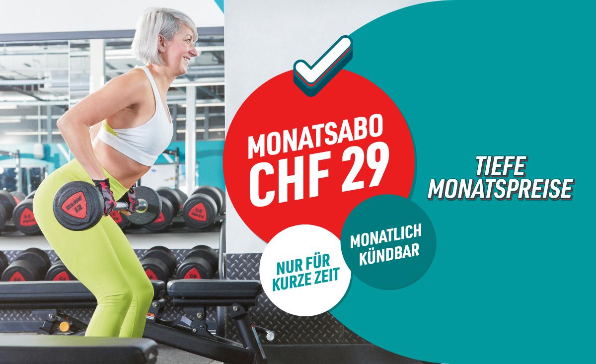 Das flexible Monatsabo Core für nur CHF 29!