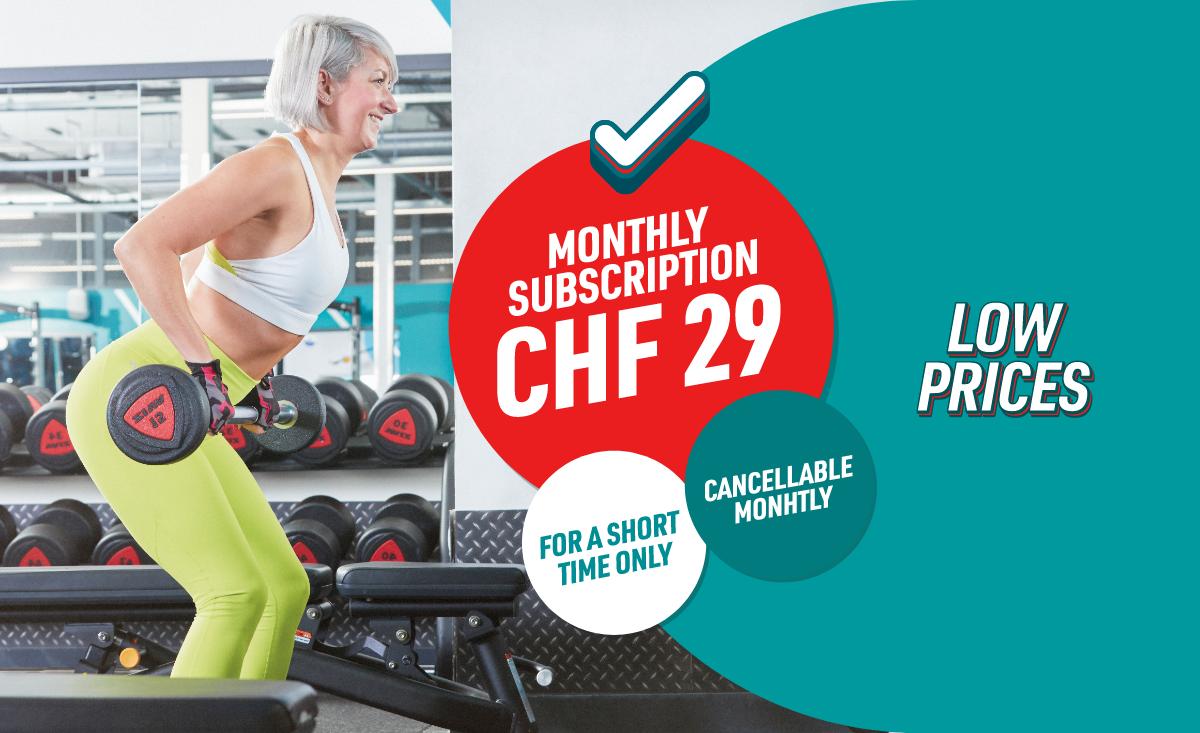 Flexible monthly subscription Core for only CHF 29