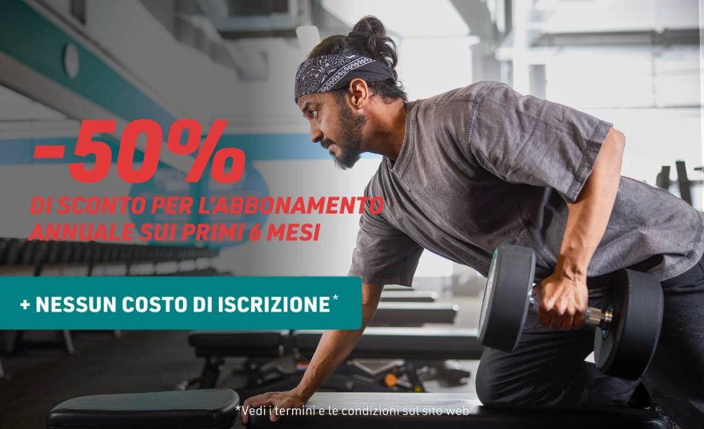 Risparmia -50% di sconto per l’abbonamento annuale sui primi 6 mesi, o ottieni l'abbonamento mensile con il -50% di sconto sul primo mese.